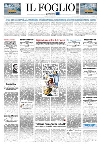 Prima-pagina-il foglio-messina-edizione-di-oggi-05-09-2024